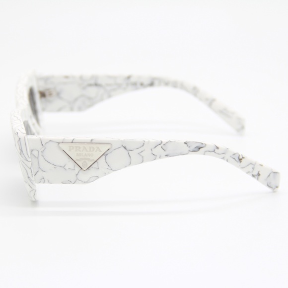 NEW PRADA PR13ZS 17D5S0 WHITE SUNGLASSES SPR13Z 17D-5S0 - Picture 6 of 13